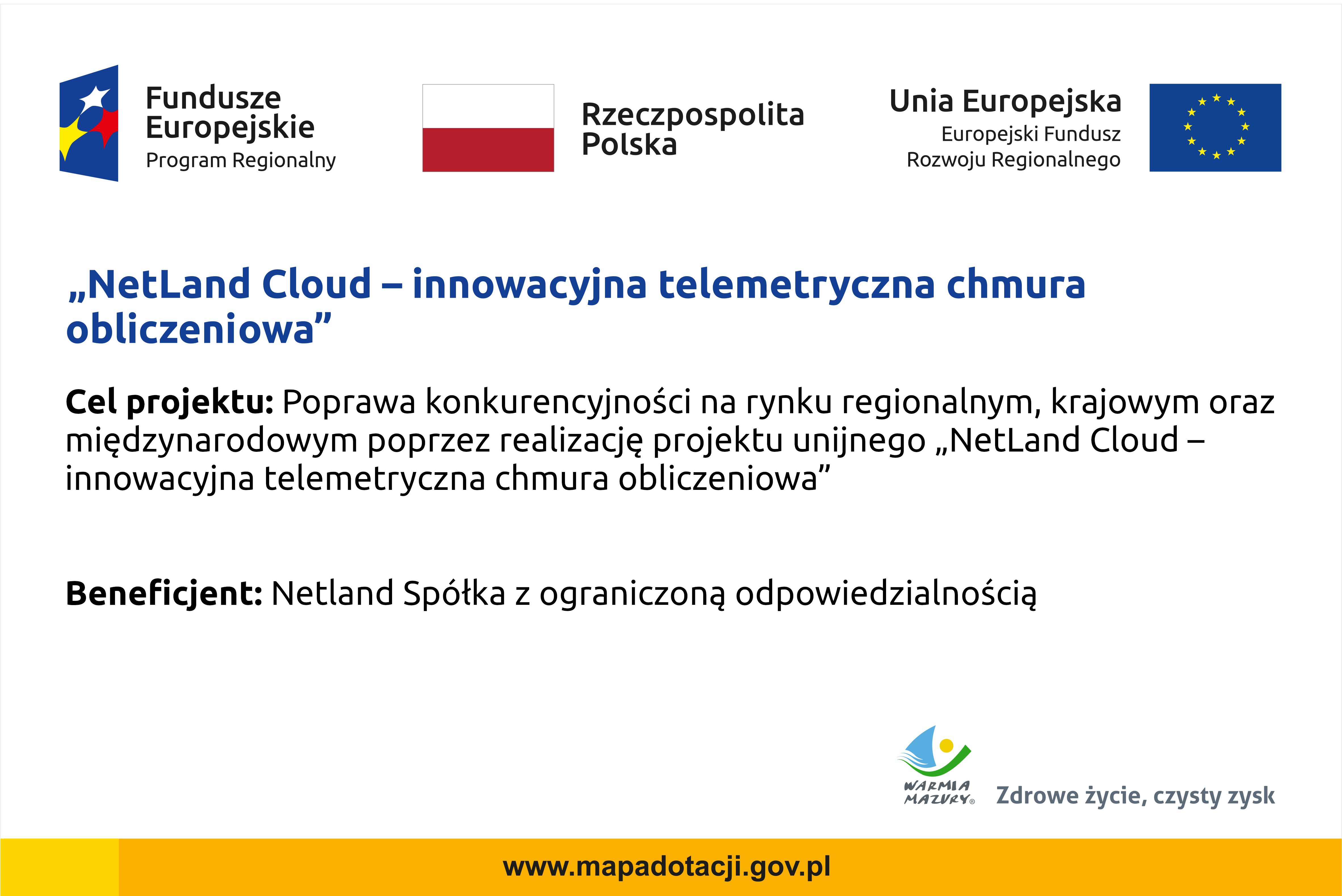 NetLand Cloud - innowacyjna chmura obliczeniowa